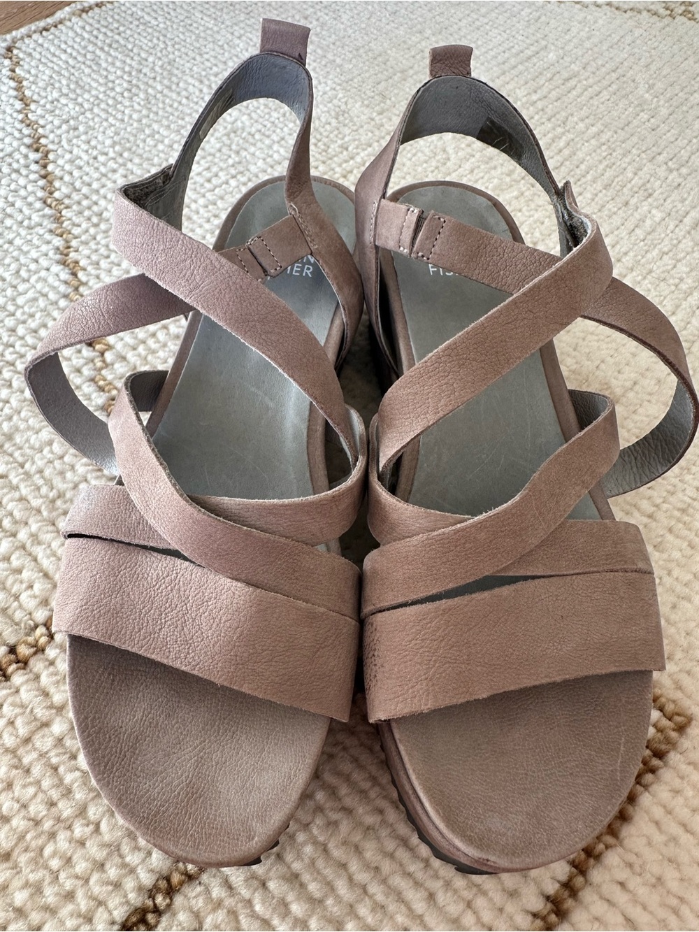 Eileen Fisher never worn Sandles